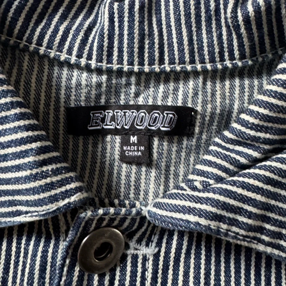 Striped Button-Up Jacket - Picture 6 of 7